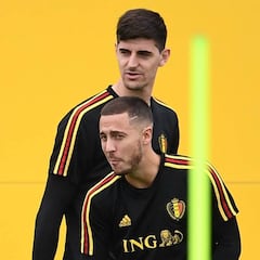 Courtois y Hazard, los mejores del Mundial para L'Équipe