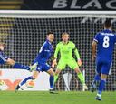 Resumen y goles del Leicester vs. Slavia Praga de Europa League