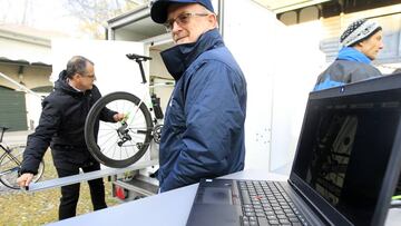 Más métodos de la UCI contra los motores: rayos X y trackers