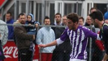 <b>CLAVE. </b>Lolo ha realizado una gran temporada con el filial con el que luchó por el ascenso .