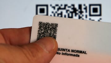 Santiago, 3 febrero 2022.
Un nueva forma para obtener el pase de movilidad con escaneo del código QR de la cédula de identidad puso a disposición el Minsal.
Marcelo Hernandez/Aton Chile