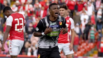 Partido de Liga BetPlay entre Independiente Santa Fe y Deportivo Pereira