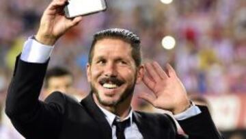 Simeone es el técnico de la Liga que más y mejor comunica