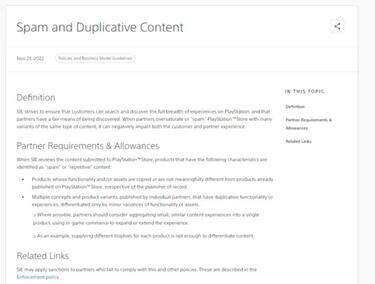 PlayStation dice 'no' a los juegos de Platino fácil y toma medidas contra el shovelware en PS Store