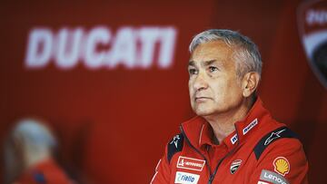 Davide Tardozzi, team manager del Lenovo Ducati.