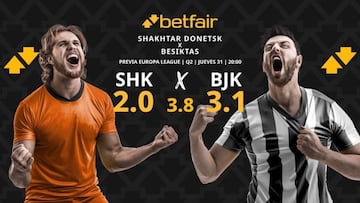 Shakhtar Donetsk vs. Besiktas JK: horario, dónde ver, pronósticos y cuadro