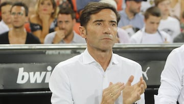 El entrenador espa&ntilde;ol, Marcelino Garc&iacute;a Toral, durante un partido.