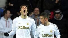 Michu, Rangel y Pablo marcan en la goleada del Swansea