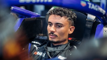 Pascal Wehrlein, subido en el Porsche.