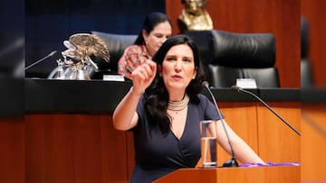 Así es Kenia López Rabadán, la senadora que se destapó como candidata del PAN por CDMX