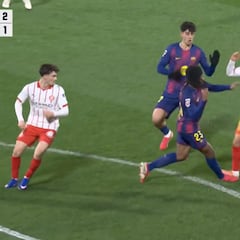 Va a arder Barcelona días y días: la falta no pitada a Koundé en el 2-1 del Girona