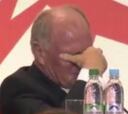 Hoeness rompió a llorar tras el discurso de Rummenige