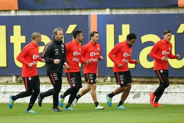 Chile ya se entrena en Juan Pinto Durán para la Copa América