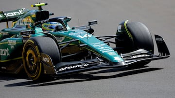 Formula One F1 - Azerbaijan Grand Prix - Baku City Circuit, Baku, Azerbaijan - April 28, 2023 Aston Martin's Fernando Alonso during practice REUTERS/Leonhard Foeger