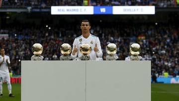 Ancelotti: Ronaldo should always win the Ballon d'Or