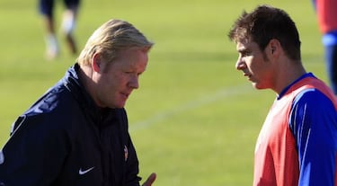 Joaquín: "A Koeman no me lo llevaría ni de utillero"