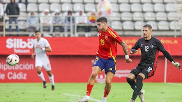 15/10/24 PARTIDO SELECCIONES SUB21 ESPAÑA - MALTA ROBERTO FERNANDEZ