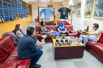 23/01/25
VISITA  LORENZO SANTOLINO A DIARIO AS
MOTORISTA DAKAR   