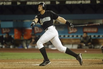 Miguel Cabrera debutó con sólo 20 años con los Marlins en 2003 y fue clave a la hora de conseguir el título.