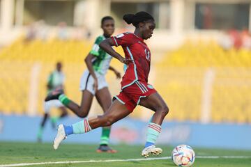 Nigeria y Colombia se enfrentaron por las semifinales del Mundial Femenino Sub 17 de la India en el Estadio Fatorda de Goa.