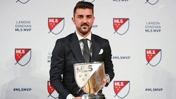 Así fue el paso de David Villa en la MLS, incluyendo un MVP