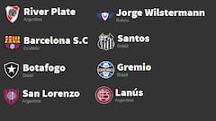 Así quedan los cuartos de final de la Copa Libertadores