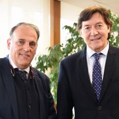 Tebas y Lete se reúnen en el CSD