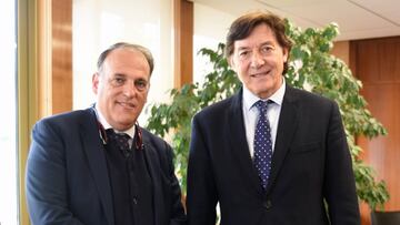 Tebas y Lete se reúnen en el CSD