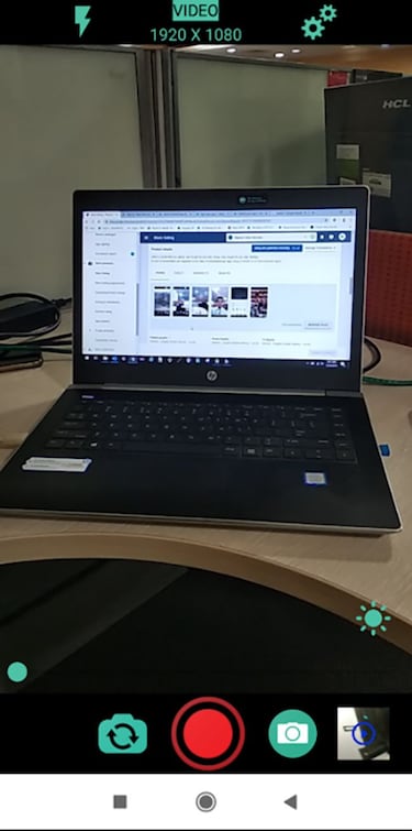 Cómo cambiar de una cámara a otra en tu móvil mientras grabas un vídeo