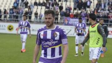 27/03/16 PARTIDO SEGUNDA DIVISION 
 MIRANDES - VALLADOLID
 CHICA TRISTEZA DECEPCION