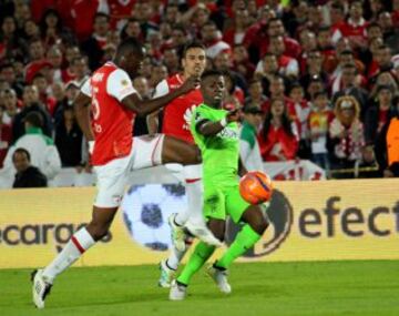 Bernal adelantó a los verdes; Gómez empató para el equipo cardenal.