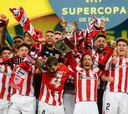 Tres Supercopas del Athletic, en el tercer peldaño del podio