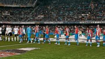 <b>AMBIENTE DE GALA. </b>El derbi llenó el Calderón y los dirigentes quieren que la afición arrope al equipo ante el Valencia.