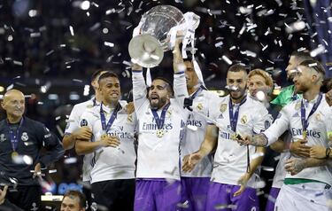 Real Madrid  (2014, 2016, 2017, 2018 y 2022)