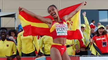 Mar¨ªa Vicente no tiene l¨ªmites: tambi¨¦n gana el oro en triple