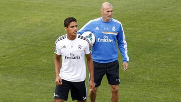 Varane says Zidane inspires the Real Madrid dressing room without having to raise his voice.