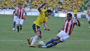 Colombia, a seguir invicto ante Paraguay en Barranquilla