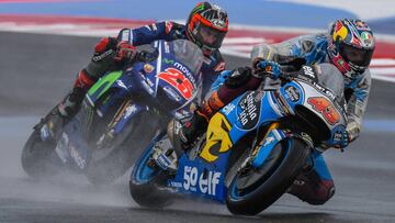 Maverick llegó a rodar detrás de Miller.