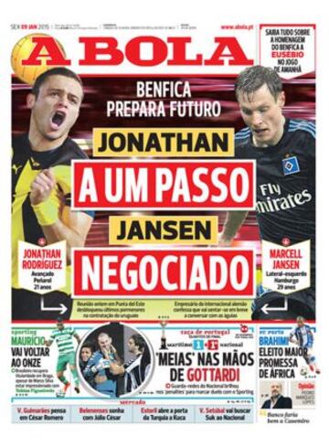 Portadas de la prensa deportiva