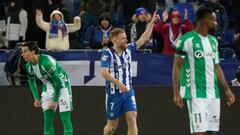 Alavés 2-1 Betis: resumen, goles y resultado