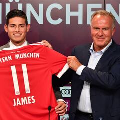 Así fueron las novelas de los fichajes de Mina, James, Falcao