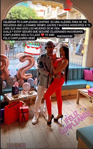 La tierna felicitación de Jesé a Aurah por su cumplea?os