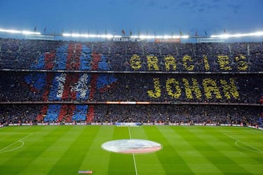 "Gràcies Johan": Barcelona in moving tribute to Cruyff
