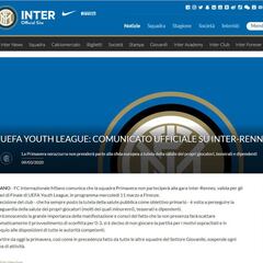 El Inter renuncia a la Youth League y se suspende la Serie D