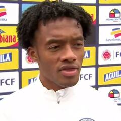 Cuadrado: "Todos los que vienen a Selección son titulares"
