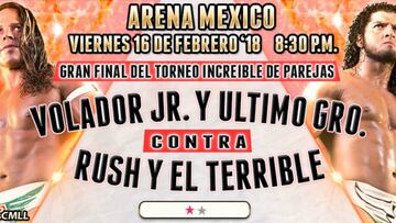 El Consejo Mundial de Lucha Libre inform&oacute; a trav&eacute;s de redes sociales que a indicaciones del Jefe de Gobierno se suspendi&oacute; la funci&oacute;n del viernes 16 de febrero.