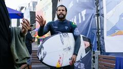 BELLS BEACH, VICTORIA, AUSTRALIA - APRIL 16: WSL Champion Italo Ferreira of Brazil after surfing in Heat 4 of the Quarterfinals at the Rip Curl Pro Bells Beach on April 16, 2022 at Bells Beach, Victoria, Australia (Photo by Matt Dunbar/World Surf League)