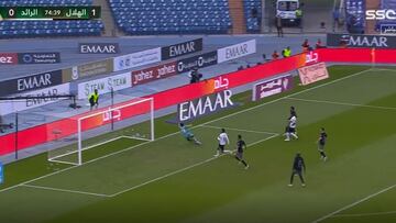 André Carrillo volvió a gritar gol con una gran definición