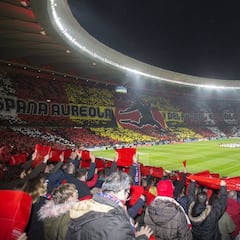 68.000 banderas recibirán al Atlético en el derbi