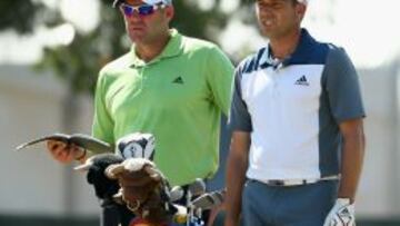 Sergio, con su bolsa especial.